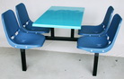 四人餐桌椅 FRP+PP #802